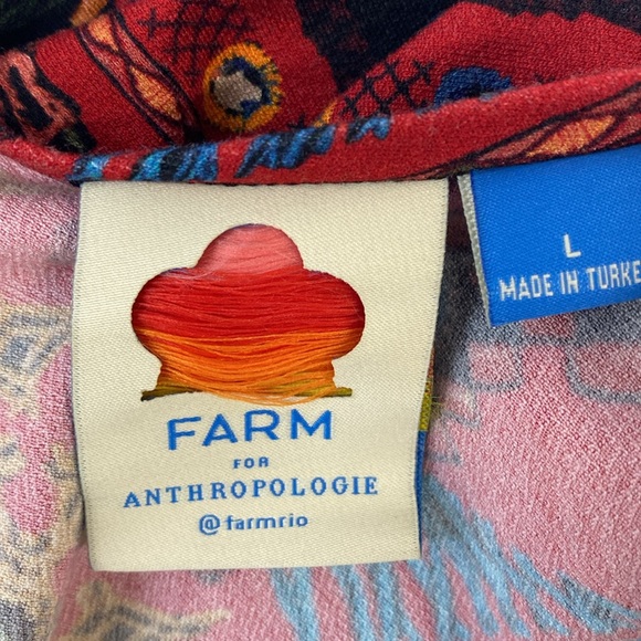 Farm Rio Multicolor Patchwork Blouse - Picture 10 of 10